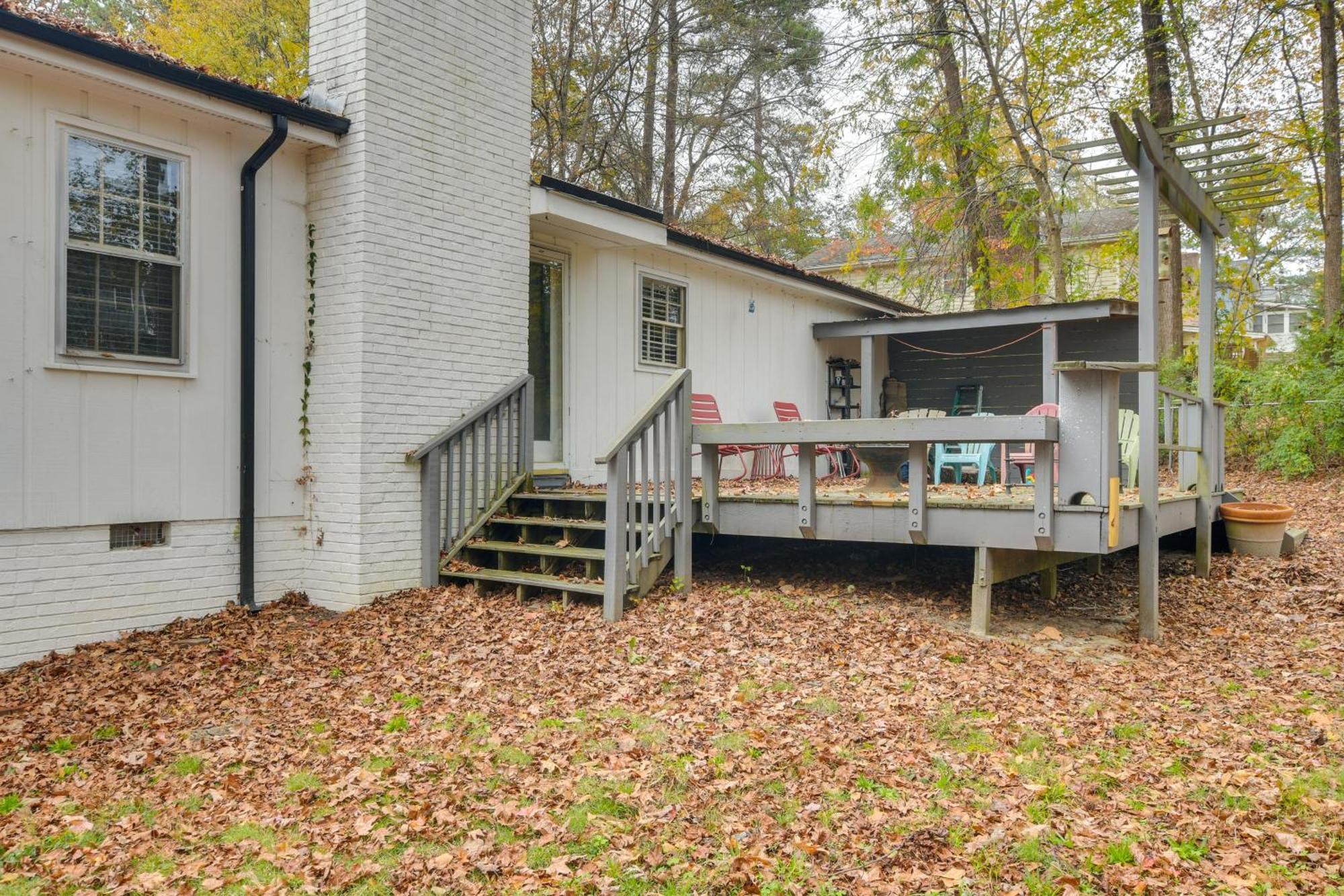 Serene Family Home With Deck In Knightdale! Eksteriør bilde