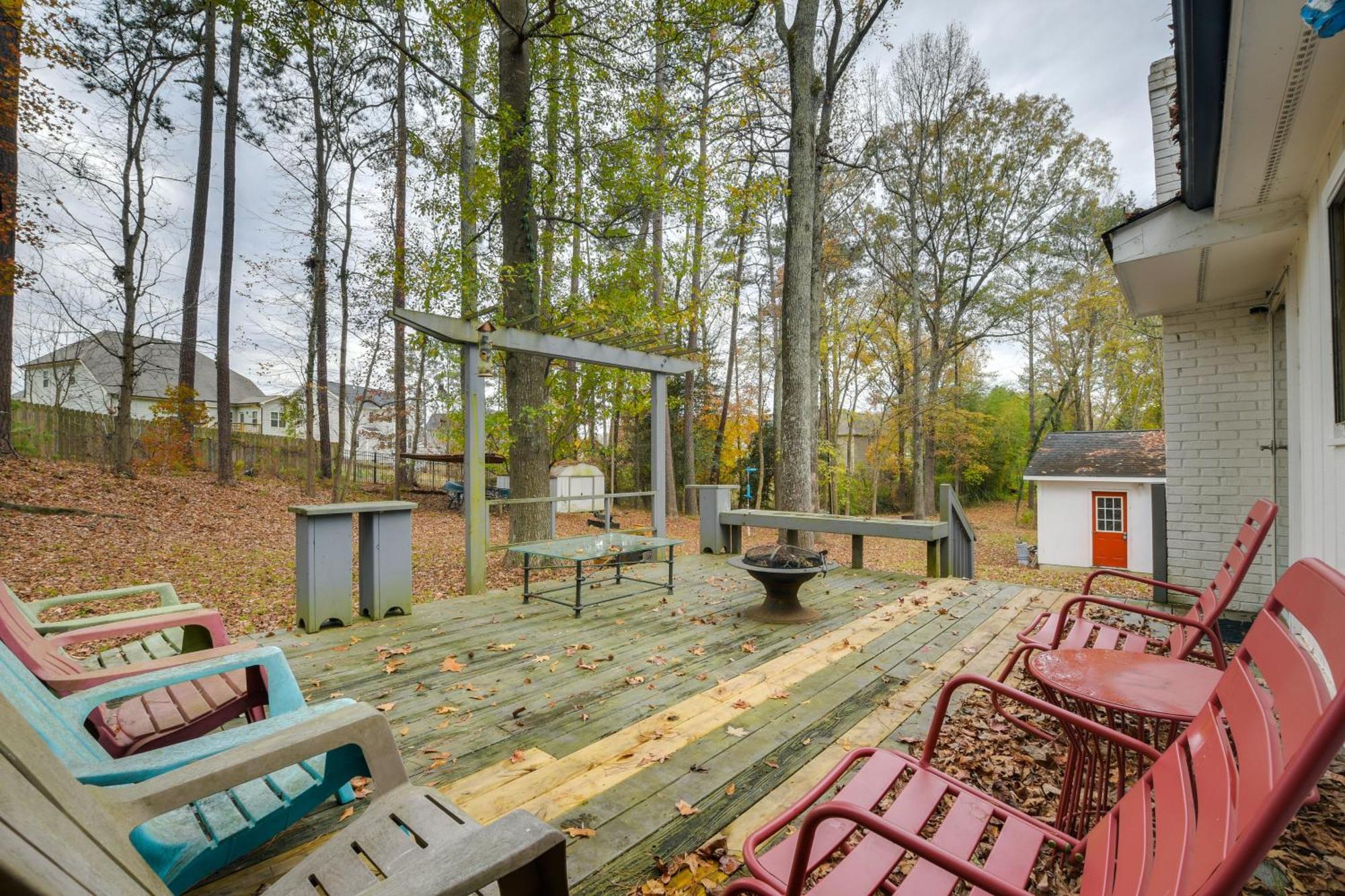 Serene Family Home With Deck In Knightdale! Eksteriør bilde